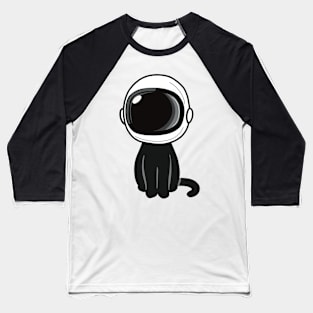 Space cat Baseball T-Shirt